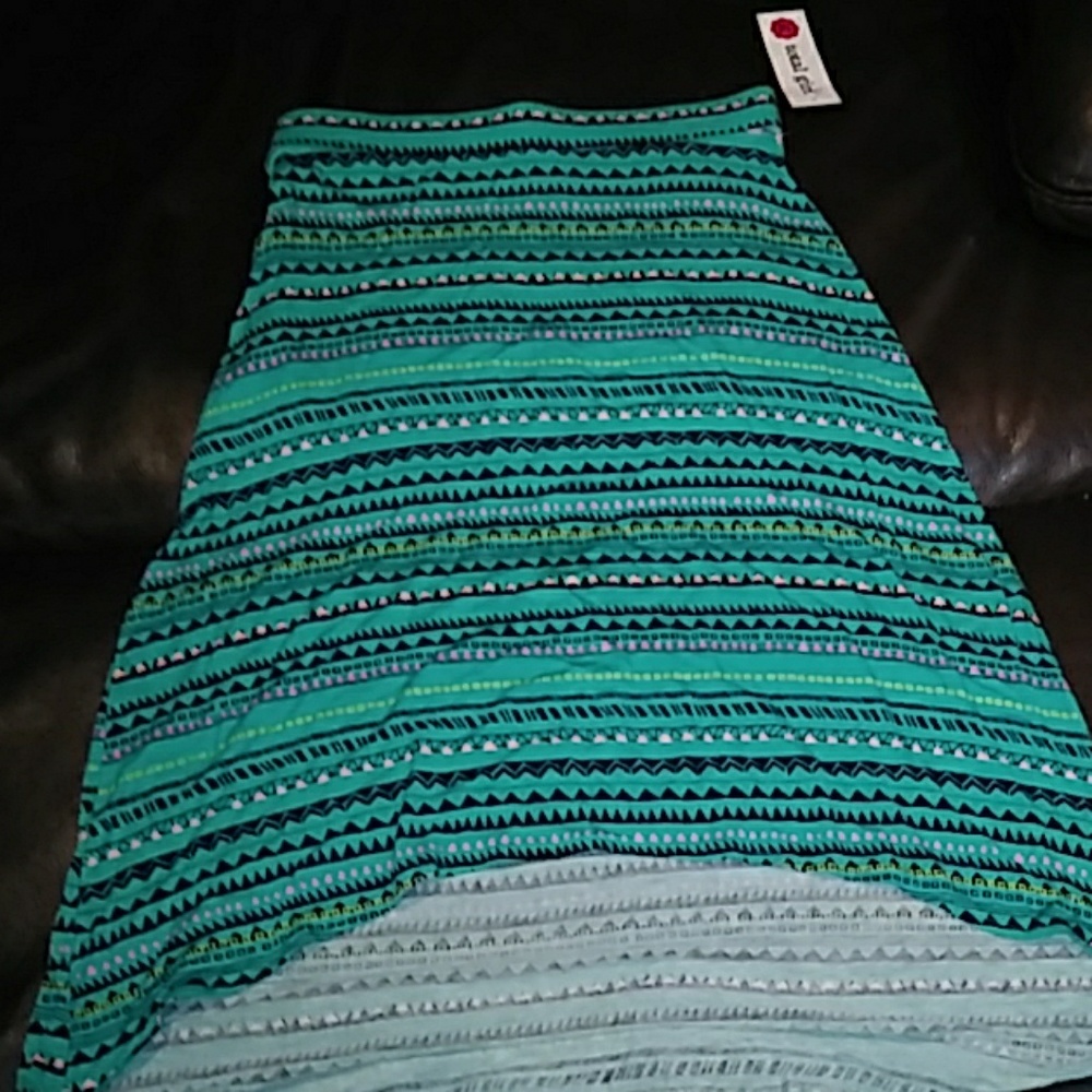 Teal Skirt